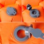 Colchón inflable de camping para 1 persona naranja 190x58x6 cm de vidaXL, Colchonetas para dormir - Ref: Foro24-4007114, Prec...