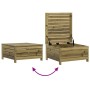 Gartensofa-Set 6-teilig aus imprägniertem Kiefernholz von vidaXL, Gartensets - Ref: Foro24-3250807, Preis: 385,99 €, Rabatt: %