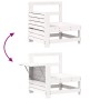 Garden sofa set, 10 pieces, solid white pine wood by vidaXL, Garden sets - Ref: Foro24-3250665, Price: 748,42 €, Discount: %