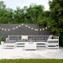 Set Gartensofas 8-teilig massives Kiefernholz weiß von vidaXL, Gartensets - Ref: Foro24-3250633, Preis: 568,46 €, Rabatt: %