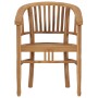 Garden chair 2 units solid teak wood by vidaXL, Garden chairs - Ref: Foro24-49429, Price: 242,36 €, Discount: %