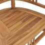 Silla de jardín 2 unidades madera maciza de teca de vidaXL, Sillas de jardín - Ref: Foro24-49429, Precio: 256,93 €, Descuento: %