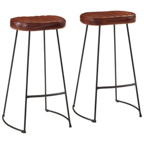 Bar stools Gavin 2 units dark brown 44x37.5x78 cm by vidaXL, Kitchen stools - Ref: Foro24-358921, Price: 113,99 €, Discount: %