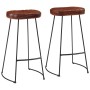 Taburetes de bar Gavin 2 uds marrón oscuro 44x37,5x78 cm de vidaXL, Taburetes de cocina - Ref: Foro24-358921, Precio: 92,00 €...