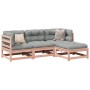 4-piece garden sofa set with cushions made of Douglas fir wood. by vidaXL, Garden sets - Ref: Foro24-3295816, Price: 384,95 €...