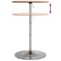 Solid beech wood high table Ø60x89.5 cm by vidaXL, Kitchen and dining tables - Ref: Foro24-3270625, Price: 89,85 €, Discount: %