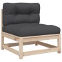 5-piece garden sofa set with solid pine wood and cushions by vidaXL, Garden sets - Ref: Foro24-3299423, Price: 454,25 €, Disc...