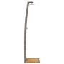 Outdoor shower made of PE rattan and gray acacia wood, measuring 55x60x224 cm. by vidaXL, Pool and spa accessories - Ref: For...