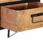 Nachttisch aus massivem Mangoholz 40x35x40 cm von vidaXL, Nachttische - Ref: Foro24-358916, Preis: 52,70 €, Rabatt: %