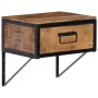 Mesita de noche madera maciza de mango 40x35x40 cm de vidaXL, Mesitas de noche - Ref: Foro24-358916, Precio: 52,78 €, Descuen...