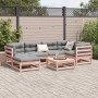 7-piece garden sofa set made of solid Douglas fir wood by vidaXL, Garden sets - Ref: Foro24-3299532, Price: 375,18 €, Discoun...