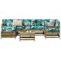 Set Gartensofas 7 Stück imprägniertes Kiefernholz von vidaXL, Gartensets - Ref: Foro24-3250935, Preis: 419,16 €, Rabatt: %