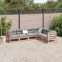 6-piece garden sofa set made of solid Douglas fir wood by vidaXL, Garden sets - Ref: Foro24-3299454, Price: 337,89 €, Discoun...