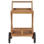 Carrito del té de madera maciza de teca de vidaXL, Carros de cocina y comedor - Ref: Foro24-49425, Precio: 134,70 €, Descuent...