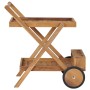 Carrito del té de madera maciza de teca de vidaXL, Carros de cocina y comedor - Ref: Foro24-49425, Precio: 134,70 €, Descuent...