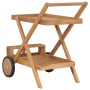 Carrito del té de madera maciza de teca de vidaXL, Carros de cocina y comedor - Ref: Foro24-49425, Precio: 134,70 €, Descuent...