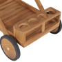 Carrito del té de madera maciza de teca de vidaXL, Carros de cocina y comedor - Ref: Foro24-49425, Precio: 134,70 €, Descuent...