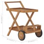 Carrito del té de madera maciza de teca de vidaXL, Carros de cocina y comedor - Ref: Foro24-49425, Precio: 134,70 €, Descuent...