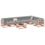 Set aus 8 Gartensofas mit Kissen aus Douglasienholz von vidaXL, Gartensets - Ref: Foro24-3299480, Preis: 735,53 €, Rabatt: %