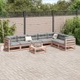 8-piece garden sofa set with cushions made of Douglas fir wood by vidaXL, Garden sets - Ref: Foro24-3299480, Price: 735,53 €,...