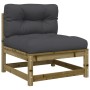 Set Gartensofas 8-teilig mit Kissen aus imprägniertem Zirbenholz von vidaXL, Gartensets - Ref: Foro24-3299507, Preis: 889,79 ...