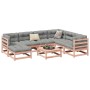 Set aus 8 Gartensofas mit Kissen aus Douglasienholz von vidaXL, Gartensets - Ref: Foro24-3299558, Preis: 720,87 €, Rabatt: %