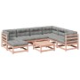 Set aus 8 Gartensofas mit Kissen aus Douglasienholz von vidaXL, Gartensets - Ref: Foro24-3299558, Preis: 720,87 €, Rabatt: %