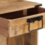 Nachttisch aus massivem Mangoholz 40x30x37 cm von vidaXL, Nachttische - Ref: Foro24-358914, Preis: 63,44 €, Rabatt: %