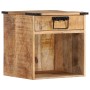 Nachttisch aus massivem Mangoholz 40x30x37 cm von vidaXL, Nachttische - Ref: Foro24-358914, Preis: 63,44 €, Rabatt: %