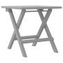 Lounger with solid gray acacia wood table by vidaXL, Loungers - Ref: Foro24-363280, Price: 115,91 €, Discount: %