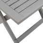 Lounger with solid gray acacia wood table by vidaXL, Loungers - Ref: Foro24-363280, Price: 115,91 €, Discount: %