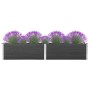 Gray WPC flower bed 300x50x54 cm by vidaXL, Pots and planters - Ref: Foro24-49061, Price: 415,60 €, Discount: %