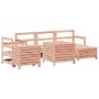 7-piece garden sofa set made of solid Douglas fir wood by vidaXL, Garden sets - Ref: Foro24-3250554, Price: 464,60 €, Discoun...