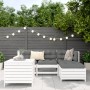 5-piece garden sofa set made of solid white pine wood by vidaXL, Garden sets - Ref: Foro24-3250485, Price: 431,47 €, Discount: %