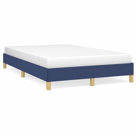 Estructura de cama tela azul 120x190 cm de vidaXL, Camas y somieres - Ref: Foro24-3269618, Precio: 96,16 €, Descuento: %