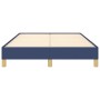 Blue fabric bed frame 120x190 cm by vidaXL, Beds and slatted bases - Ref: Foro24-3269618, Price: 95,99 €, Discount: %