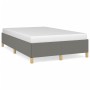 Estructura de cama tela gris oscuro 120x190 cm de vidaXL, Camas y somieres - Ref: Foro24-3269639, Precio: 116,70 €, Descuento: %