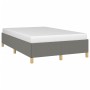 Estructura de cama tela gris oscuro 120x190 cm de vidaXL, Camas y somieres - Ref: Foro24-3269639, Precio: 116,70 €, Descuento: %