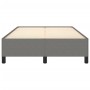 Dark gray fabric bed frame 120x190 cm by vidaXL, Beds and slatted bases - Ref: Foro24-3269632, Price: 115,99 €, Discount: %