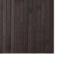 Alfombra rectangular bambú marrón oscuro 60x300 cm de vidaXL, Alfombras - Ref: Foro24-376725, Precio: 28,62 €, Descuento: %