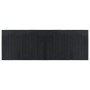 Alfombra rectangular bambú negro 70x200 cm de vidaXL, Alfombras - Ref: Foro24-376744, Precio: 28,99 €, Descuento: %