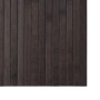 Alfombra rectangular bambú marrón oscuro 60x400 cm de vidaXL, Alfombras - Ref: Foro24-376731, Precio: 33,23 €, Descuento: %