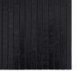 Alfombra rectangular bambú negro 70x300 cm de vidaXL, Alfombras - Ref: Foro24-376750, Precio: 30,89 €, Descuento: %