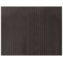 Alfombra rectangular bambú marrón oscuro 80x100 cm de vidaXL, Alfombras - Ref: Foro24-376773, Precio: 16,41 €, Descuento: %