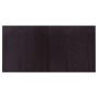 Alfombra rectangular bambú marrón oscuro 100x200 cm de vidaXL, Alfombras - Ref: Foro24-376809, Precio: 30,36 €, Descuento: %