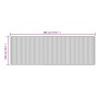 Dunkelbrauner rechteckiger Teppich aus Bambus 100x300 cm von vidaXL, Teppiche - Ref: Foro24-376953, Preis: 39,13 €, Rabatt: %