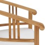 Garden chairs with cushions 2 units solid teak wood by vidaXL, Garden chairs - Ref: Foro24-49430, Price: 327,81 €, Discount: %