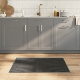 Rectangular gray bamboo rug 70x100 cm by vidaXL, Rugs - Ref: Foro24-376868, Price: 17,99 €, Discount: %