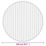 Round bamboo rug in light natural color, 100 cm. by vidaXL, Rugs - Ref: Foro24-376987, Price: 21,99 €, Discount: %