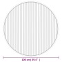 Round bamboo rug natural color 100 cm by vidaXL, Rugs - Ref: Foro24-376985, Price: 21,77 €, Discount: %